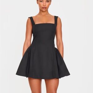 PrettyLittleThing Black Mini Dress
